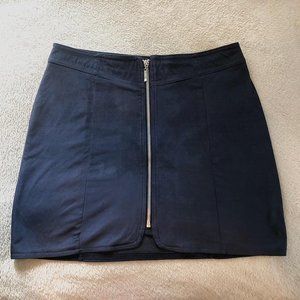 BLUE MINI SKIRT